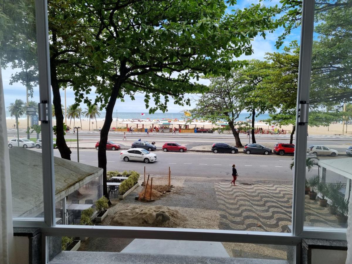 Leme De Frente Para O Mar Na Quadra Gourmet Da Atlantica Rio de Janeiro Eksteriør billede
